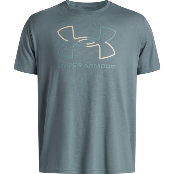 Koszulka męska Foundation Update Under Armour - Jasper Blue/Khaki Base/Serpentine