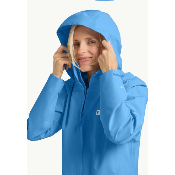 Kurtka damska Trailtime 2L Jack Wolfskin - mid blue