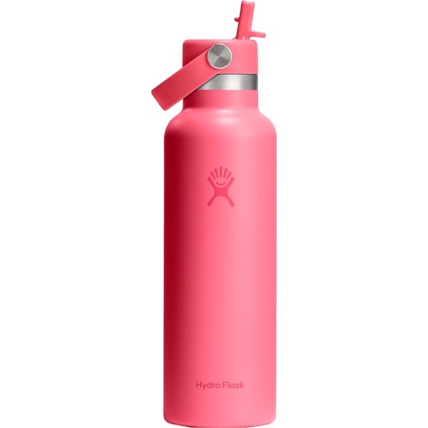 Butelka termiczna ze słomką Standard Flex Straw Cap 621ml Hydro Flask - popstar pink