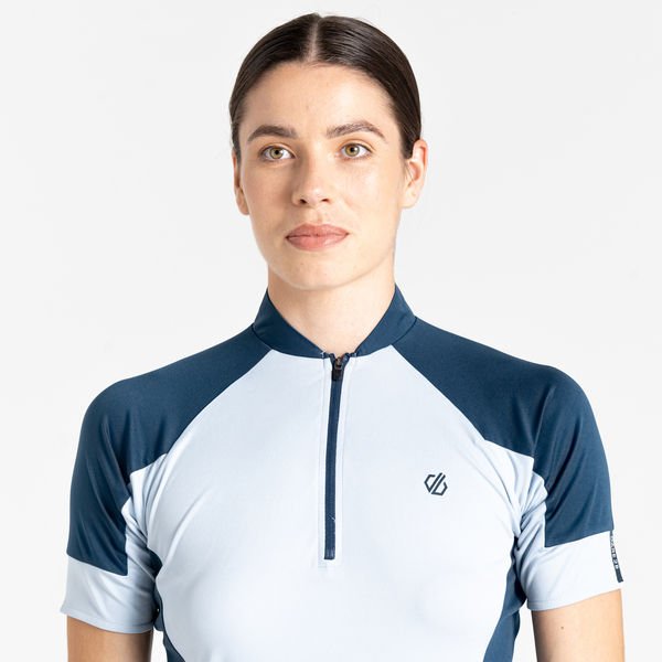 Koszulka rowerowa damska Flutter Jersey Dare2B - Skywy/MoonlightDenim