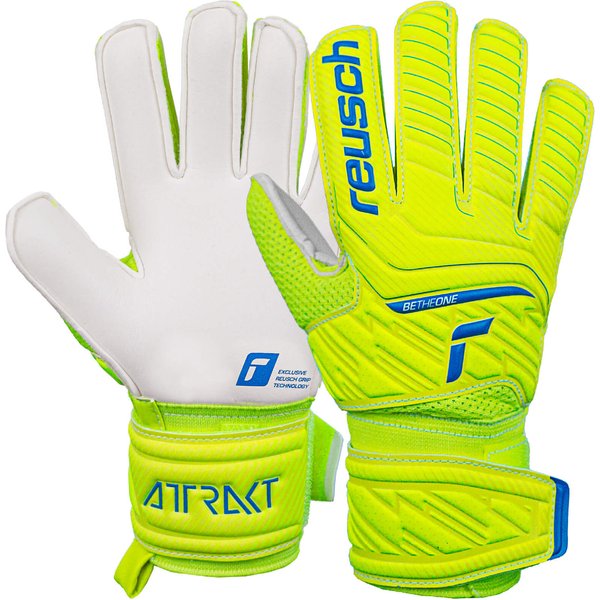 Rękawice bramkarskie juniorskie Attrakt Grip Junior Gloves Reusch