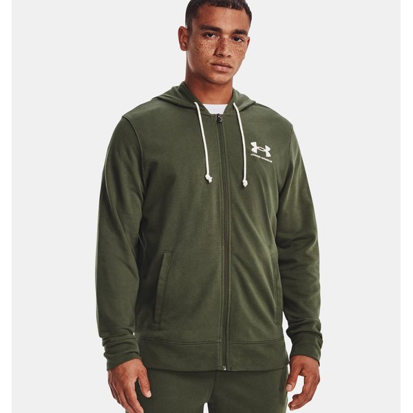 Bluza męska Rival Terry Under Armour - marine green