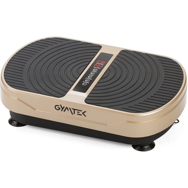 Platforma wibracyjna do ćwiczeń XP300 z pilotem Gymtek - gold