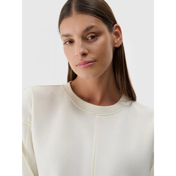 Bluza damska TSWSF1543 4F - złamana biel