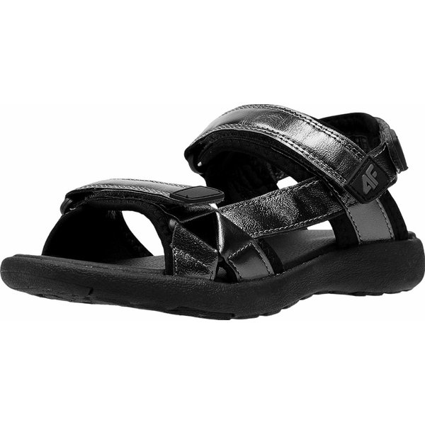 Sandały 4FJRSS24FSANF063 Jr 4F - głęboka czerń
