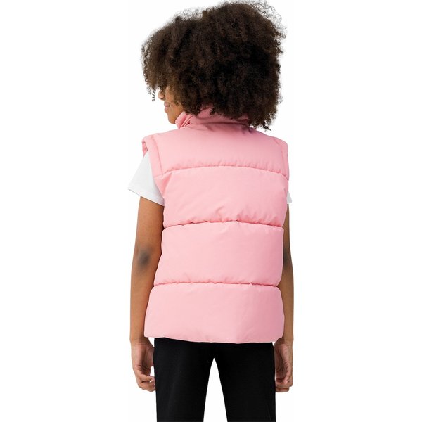 Kamizelka puchowa dziewczęca 4FJWSS24TVJAF082 4F