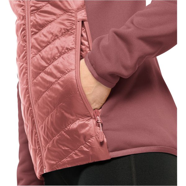 Kurtka damska Routeburn Pro Hybrid Jack Wolfskin - blush powder