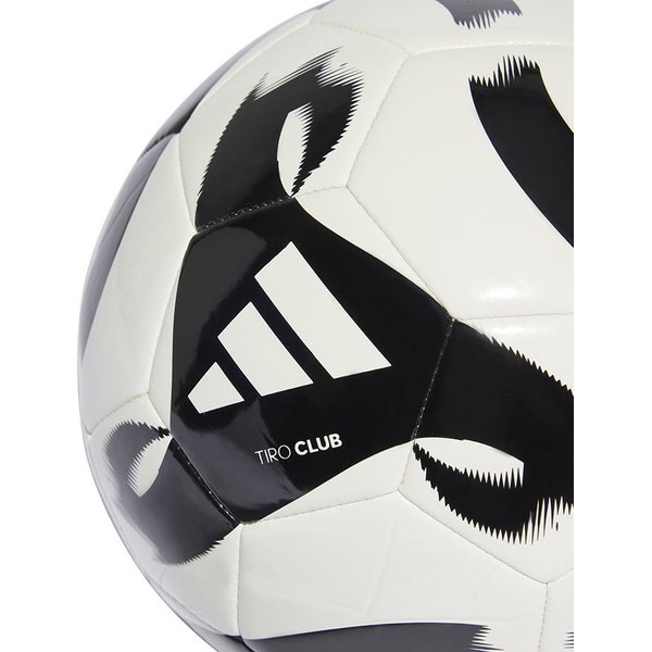 Piłka nożna Tiro Club 3 '24 Adidas - biała/czarna