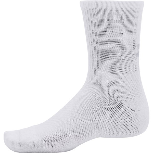 Skarpety 3-Maker Mid-Crew 3 pary Under Armour - biały