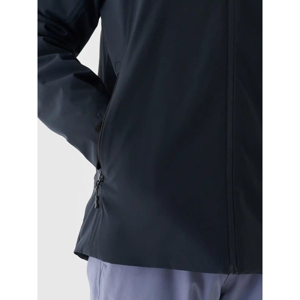 Kurtka narciarska męska TTJAM579 4F - głęboka czerń