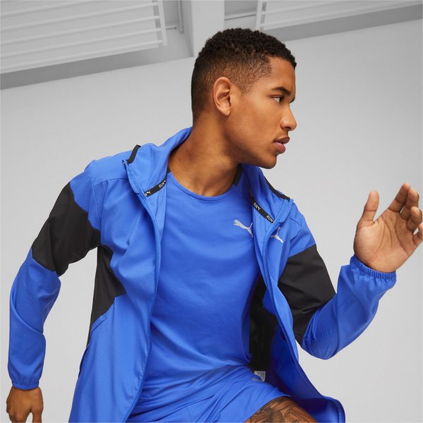 Kurtka męska Run Lightweight Jacket Puma - niebieski