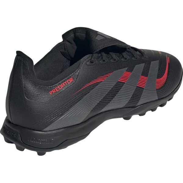 Buty piłkarskie, turfy Predator League Fold-Over Tongue Adidas - Core Black/Grey Four/Lucid Red