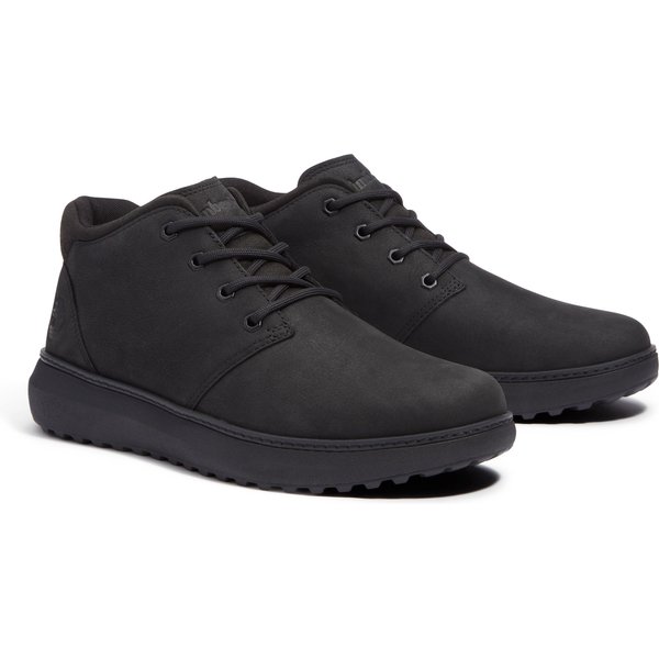Sneakersy Hudson Road Mid Lace Up Chukka Boot Timberland - black nubuck