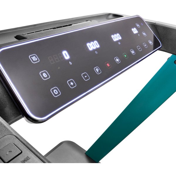 Bieżnia elektryczna FR30z Floatride Reebok Fitness - zielona/turkusowa