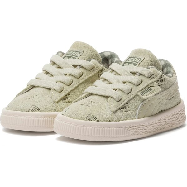 Buty Suede Green Fish & Chips TinyCottons Jr Puma