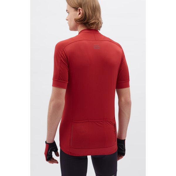 Koszulka rowerowa męska Carnio Silvini - czerwony