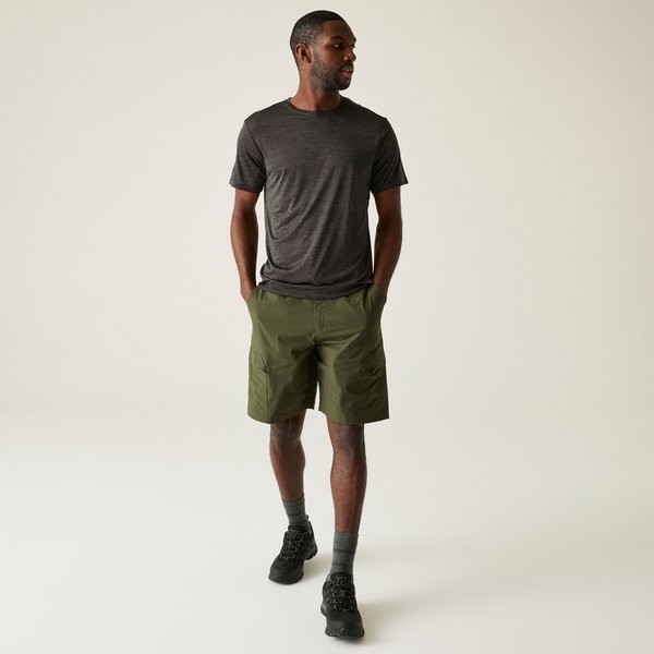 Spodenki męskie Mallen Regatta - Dark Khaki