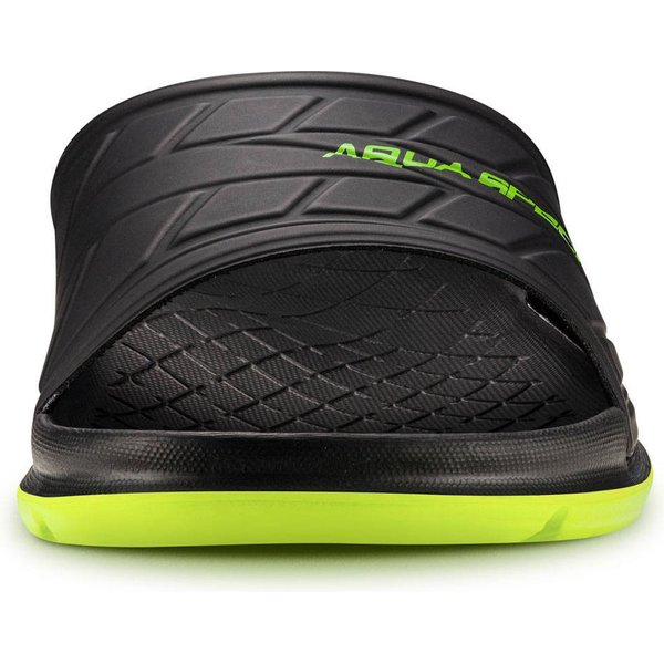 Klapki Aspen Aqua-Speed - Czarno-zielone - Sport-Shop.pl