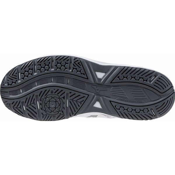 Buty tenisowe Break Shot 4 AC Mizuno - White/Pink Tetra/Turbulence