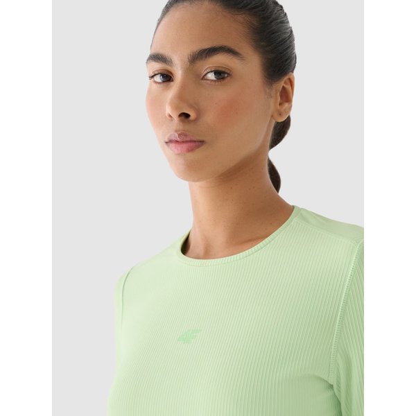 Longsleeve damski TFLOF250 4F - zielony