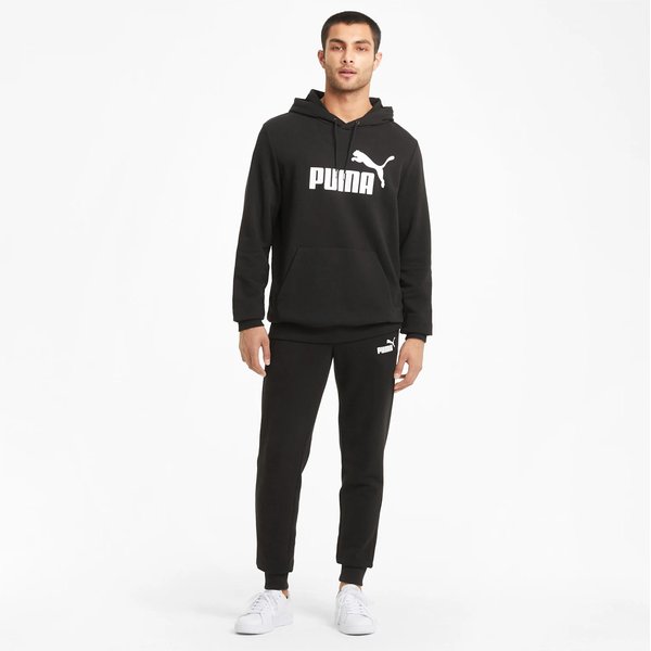 Spodnie dresowe męskie ESS Slim TR Puma - black