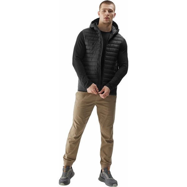 Kamizelka męska 4FAW23TVESM063 4F - głęboka czerń