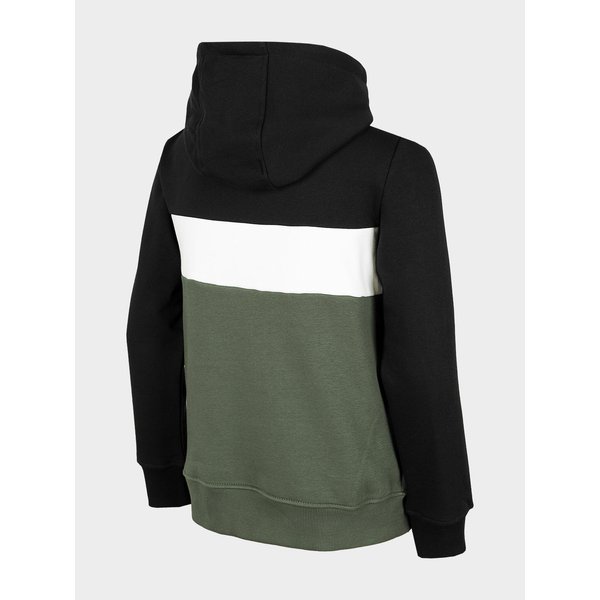Bluza chłopięca HJZ22 JBLM003 4F - morska zieleń