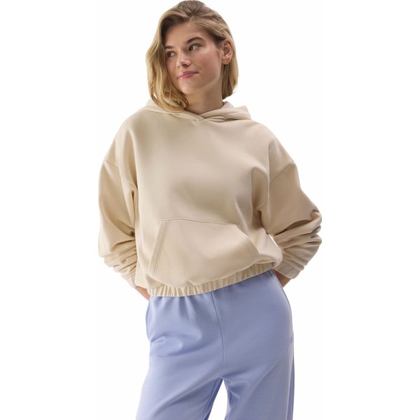 Bluza damska 4FWSS24TSWSF1057 4F - kremowy