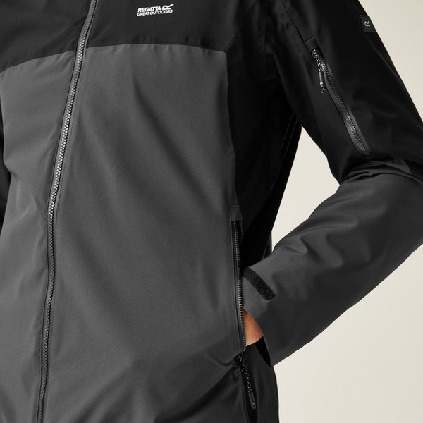 Kurtka męska Bosfield III Regatta - Ash/Black