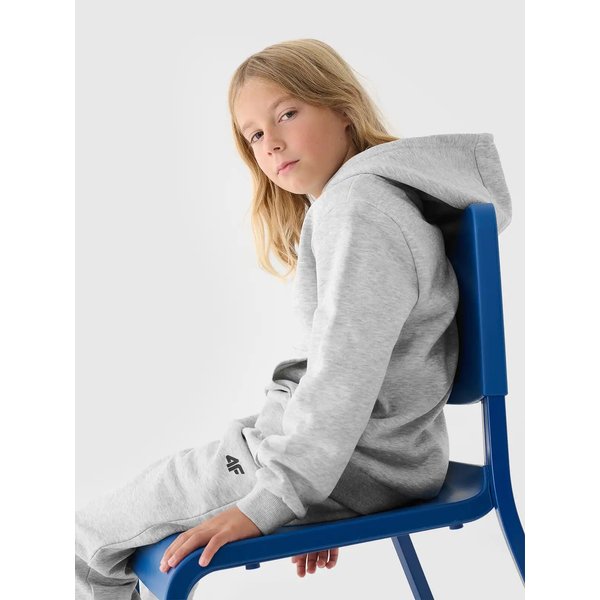 Bluza chłopięca TSWSM1860 4F - szary melanż