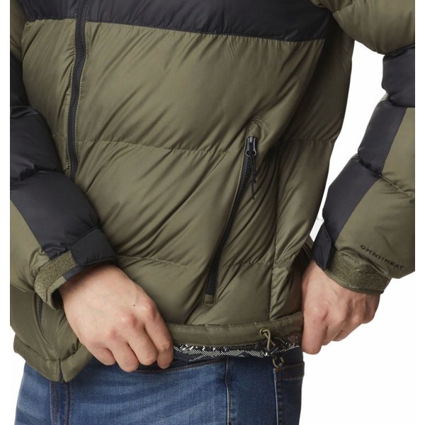 Kurtka puchowa męska Pike Lake II Hooded Columbia - Stone Green, Shark