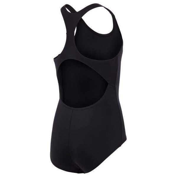 Strój kąpielowy dziewczęcy Racerback Nike Swim - czarny