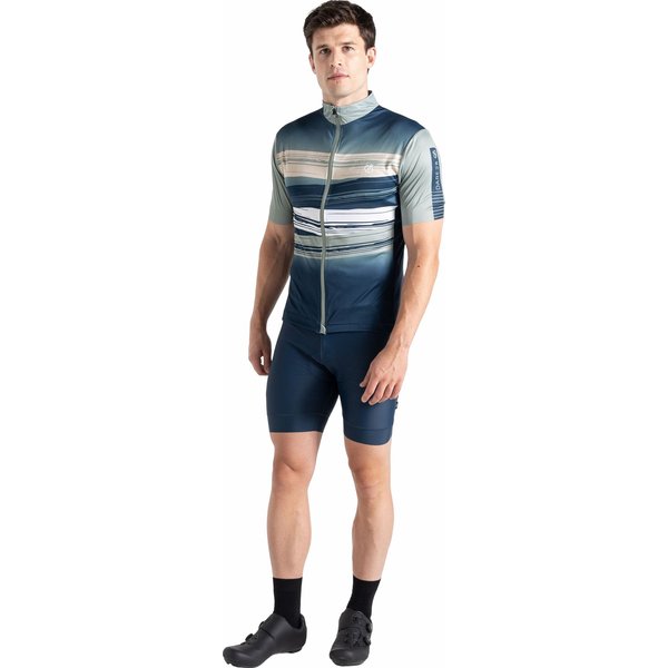 Koszulka rowerowa męska AEP Pedal S/S Dare2B - Lily Pad Tread Print