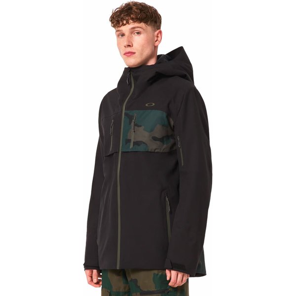 Kurtka narciarska męska Kendall RC Shell Oakley - czarna