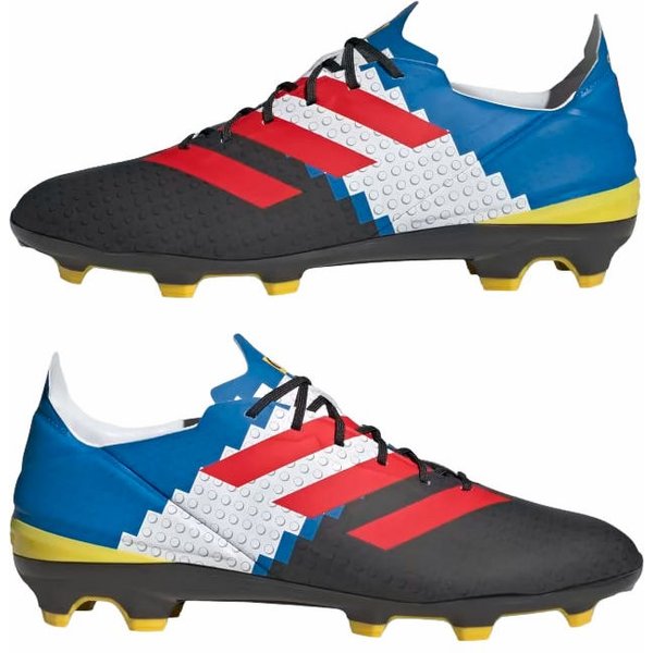 Buty piłkarskie, korki Gamemode Firm Ground Soccer Cleats Adidas - czarne/niebieskie