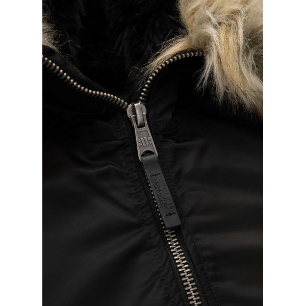 Kurtka męska Harvest Hooded Bomber Jacket Pitbull West Coast - black