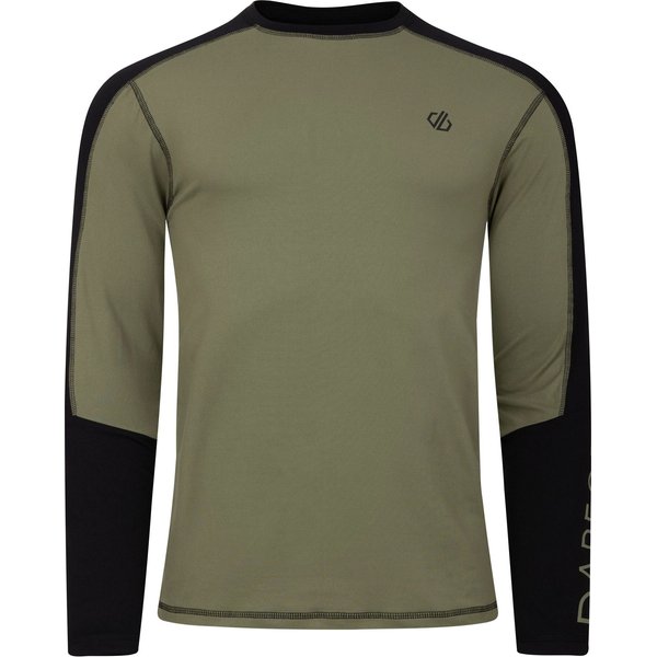 Bielizna termoaktywna męska Exchange IV Baselayer Set Dare2B - olivine green/black