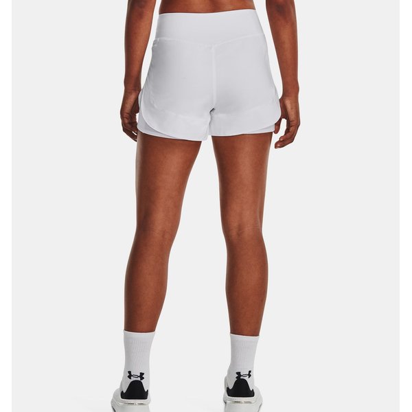 Spodenki damskie Flex Woven 2w1 Under Armour - White