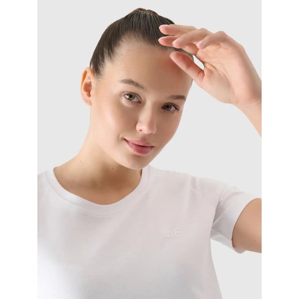 Koszulka damska TTSHF2356 4F - biały