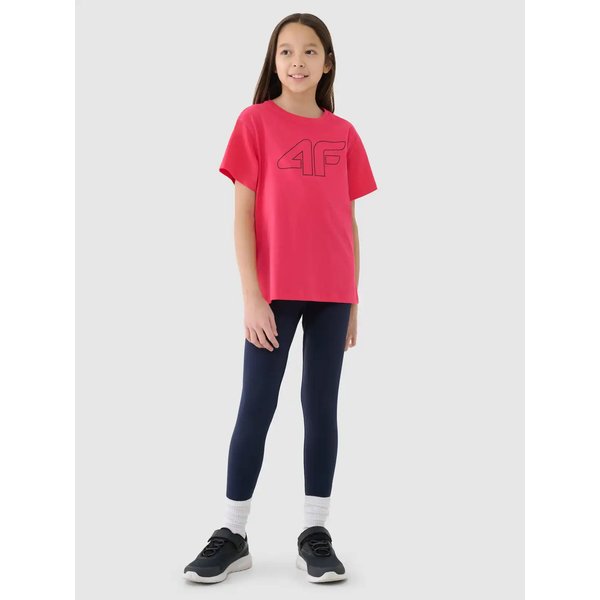Koszulka dziewczęca TTSHF2327 4F - fuksja