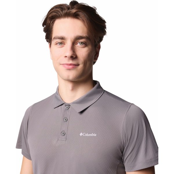 Koszulka męska polo Zero Rules Light Columbia - City Grey