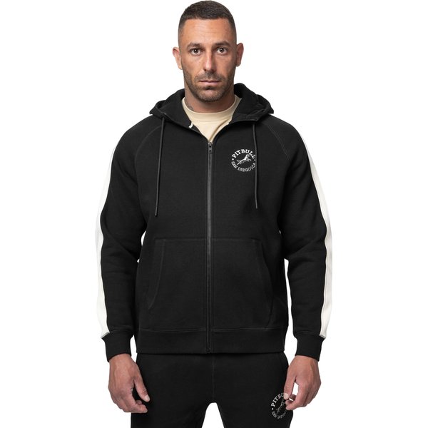 Bluza męska Hooded Zip San Diego Ca Pitbull West Coast - black