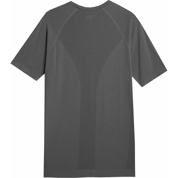 Koszulka męska 4FAW23TFTSM435 4F - antracyt