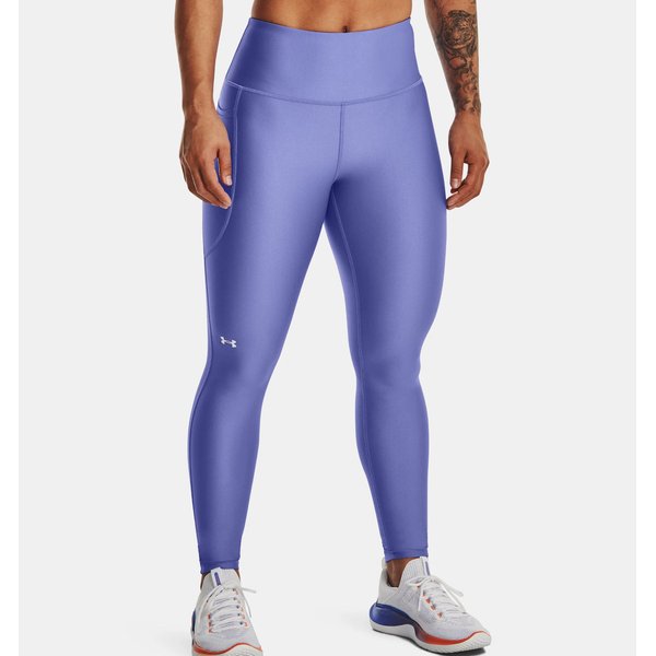 Legginsy damskie HeatGear Armour No-Slip Under Armour - Baja Blue / White
