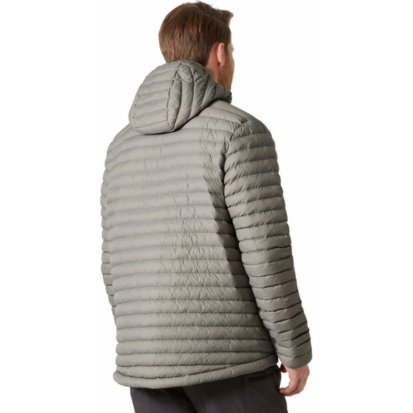 Kurtka puchowa męska Sirdal Insulator Hooded Helly Hansen - szary