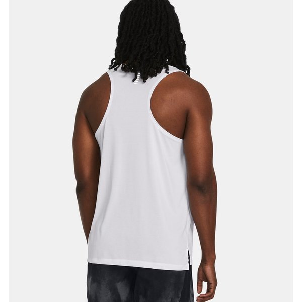 Bezrękawnik męski Launch Singlet Under Armour - White/Reflective