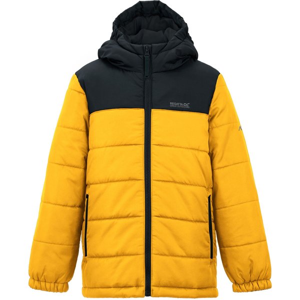 Kurtka juniorska Lofthouse Regatta - black/mustard