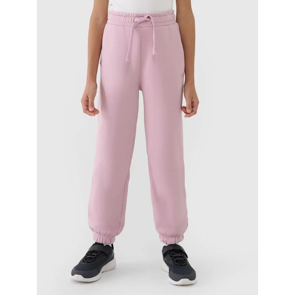 Spodnie dresowe dziewczęce TTROF1249 4F