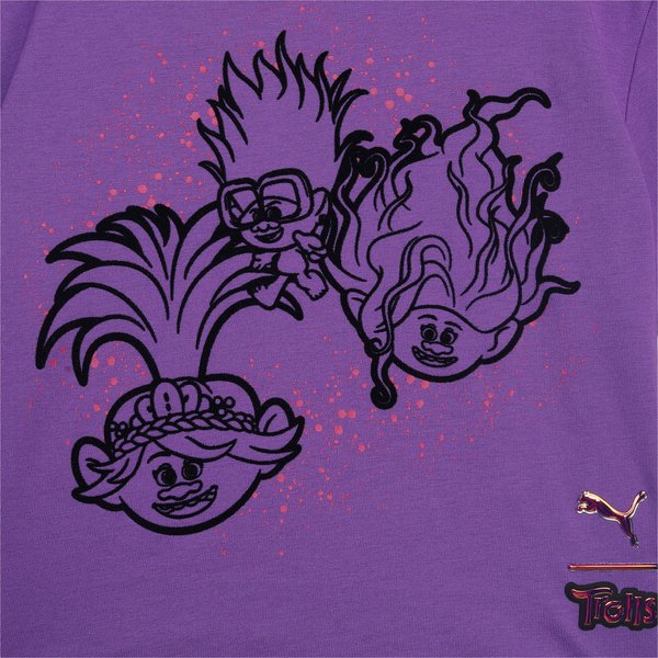 Koszulka juniorska Graphic Tee G Puma x Trolls - Ultraviolet