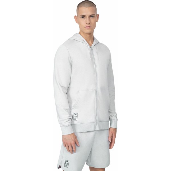 Bluza męska 4FSS23TSWSM267 4F - ciepły szary